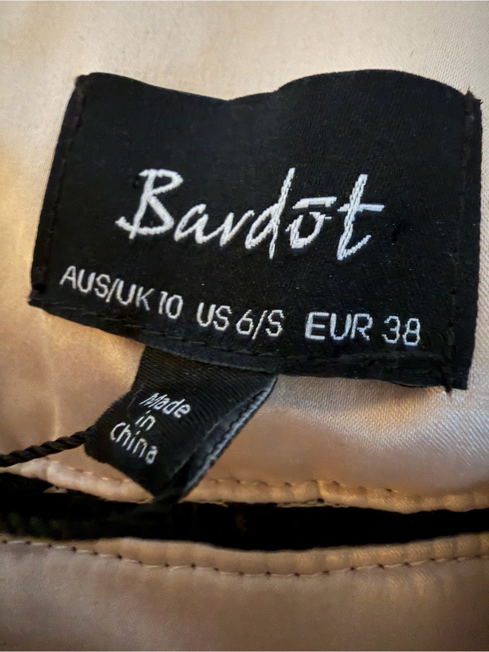 Bardot Black and Nude dress - Picture 7 of 12